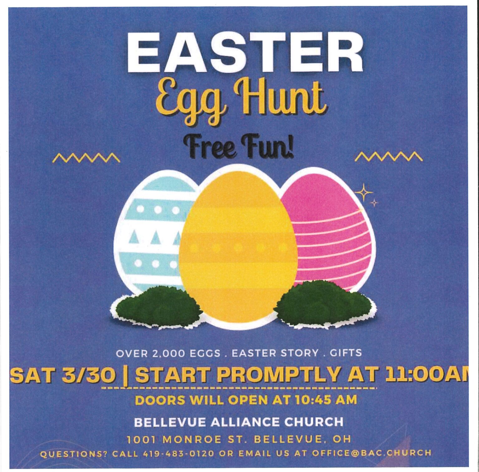 Easter Egg Hunt City of Bellevue